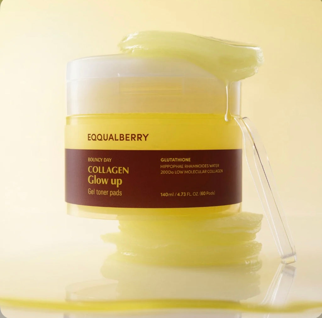 Collagen Glow Up Gel Toner Pads