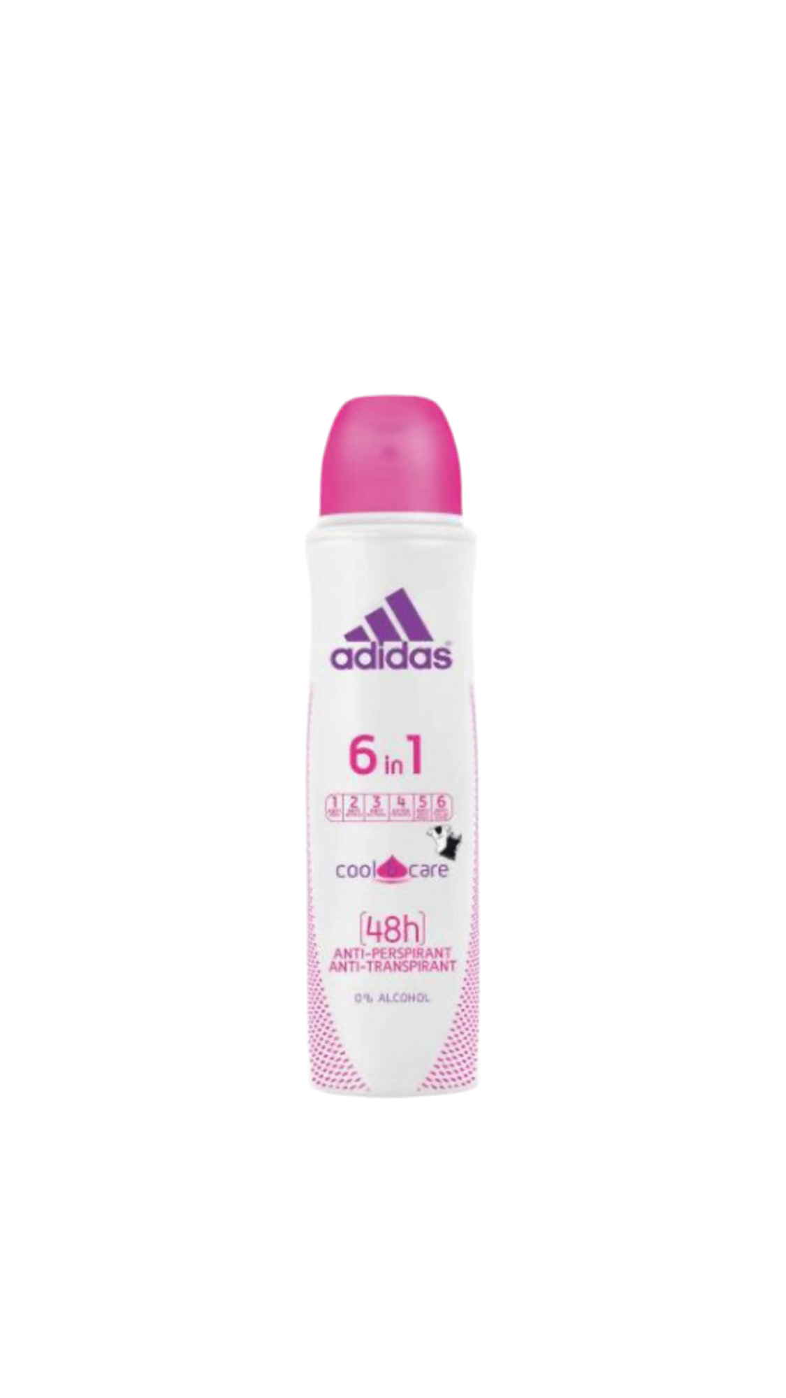 Adidas 6-in-1 Cool & Care Deodorant Spray – 150 ml