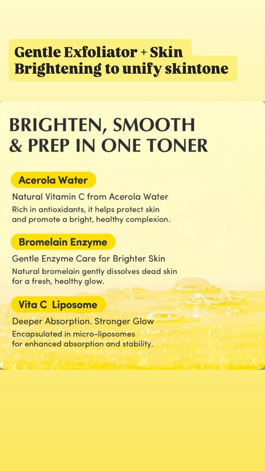EqquelBerry Vitamin Illuminating Toner