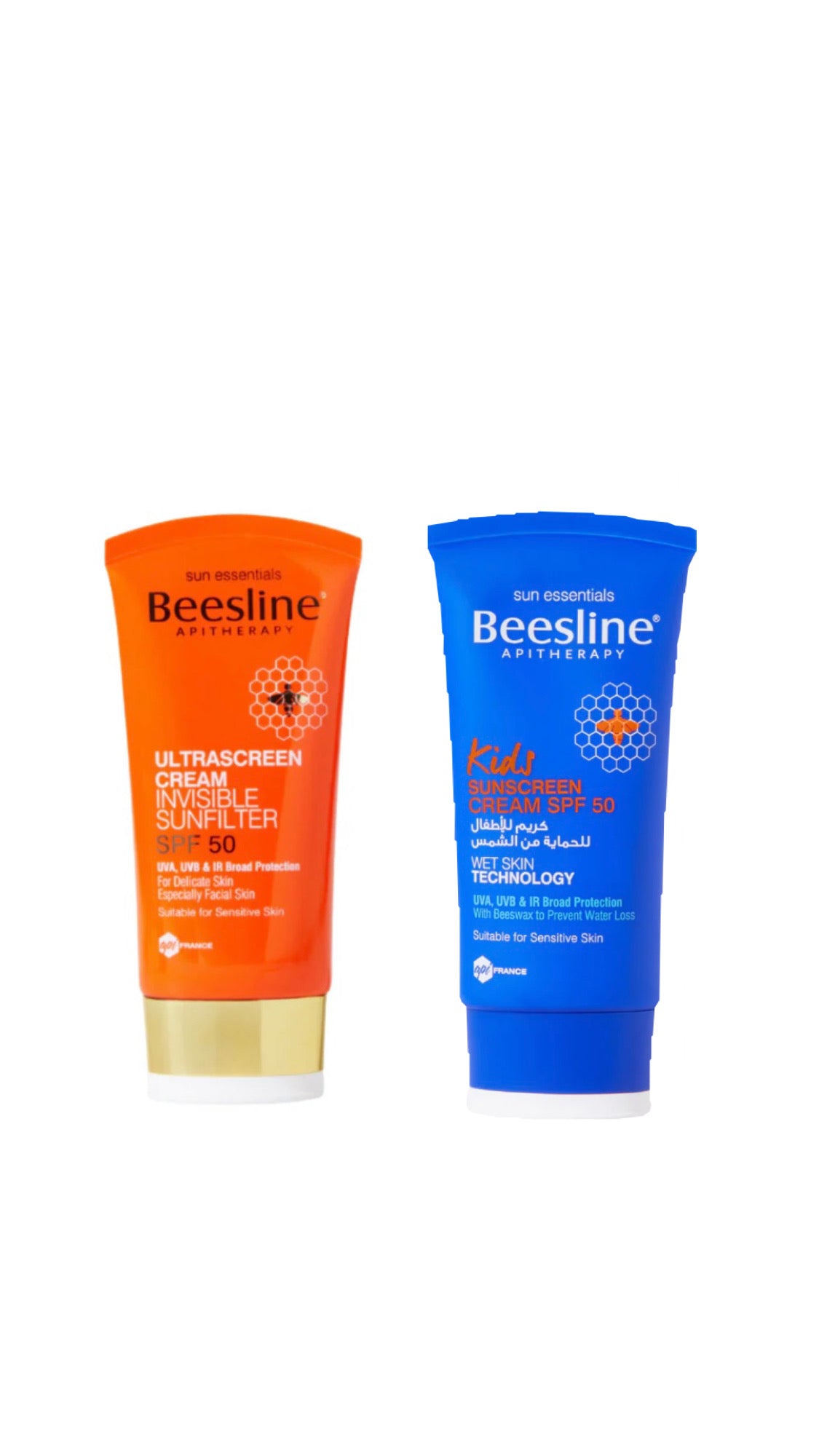 Beesline Ultrascreen Cream Invisible + Kids Sunscreen Cream Spf 50 offer