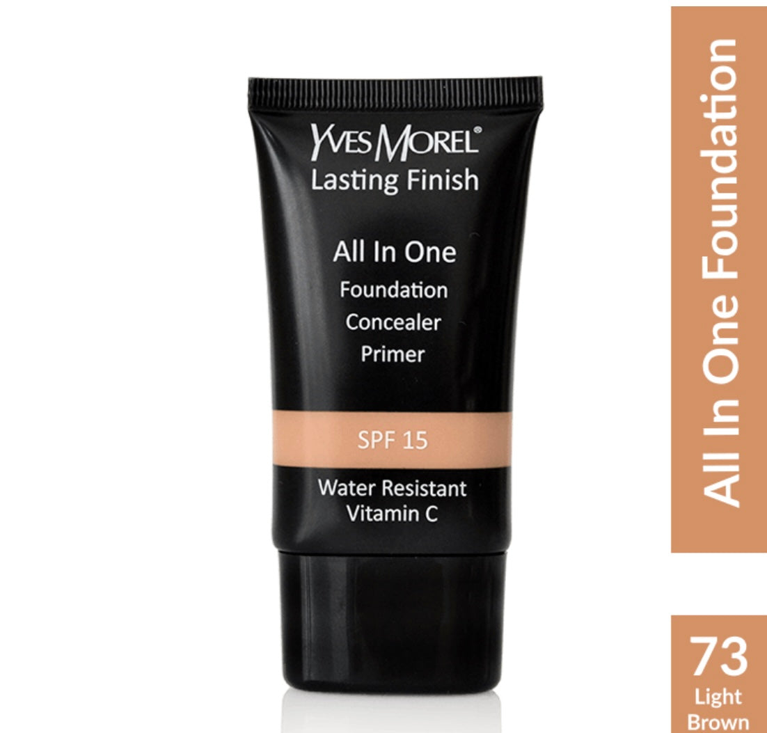 Yves Morel Lasting Finiah All In One Foundation, Concealer, Primer