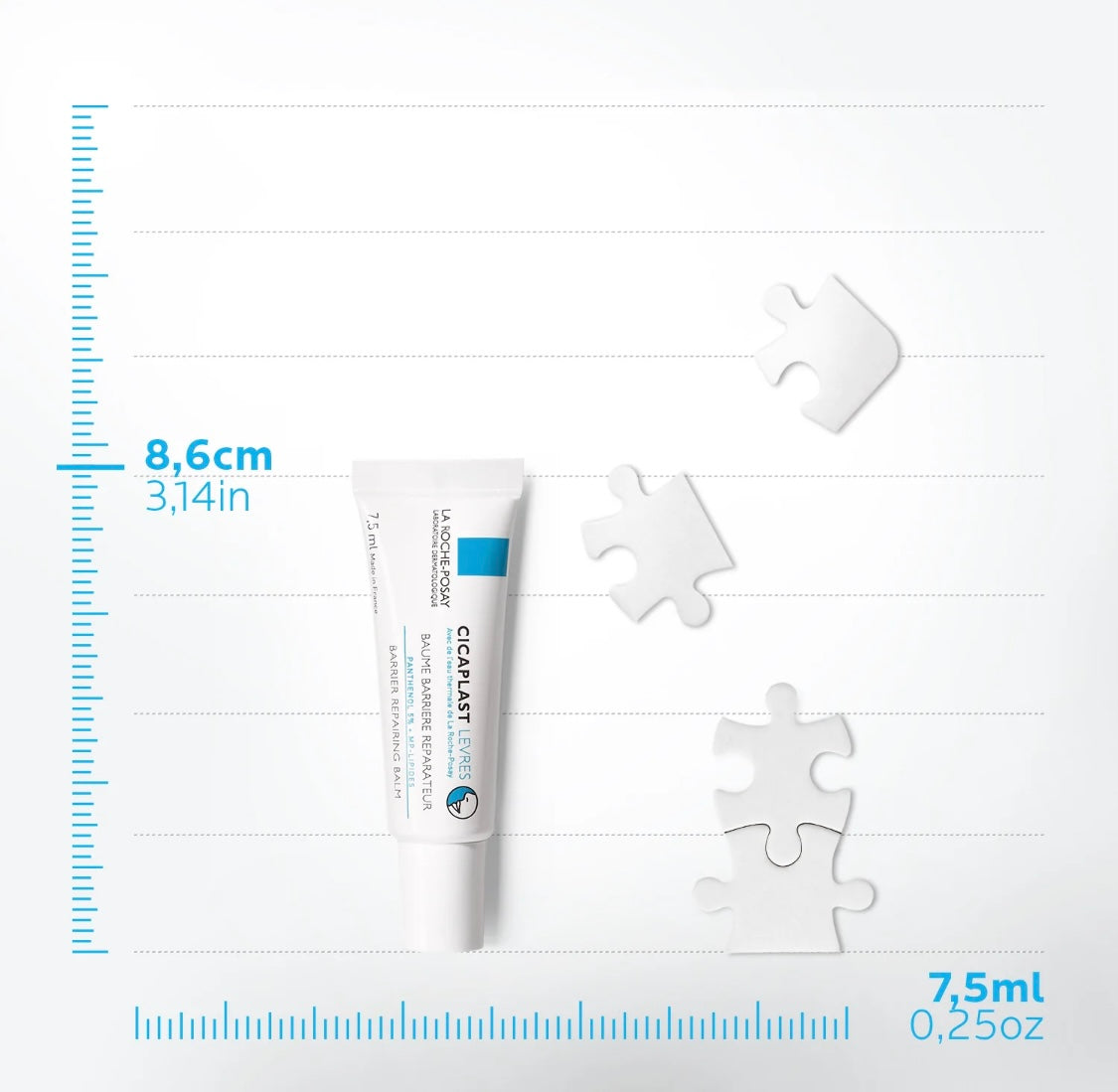 La Roche Posay Cicaplast Levres Moisturizer for Dry Lips 7.5ml