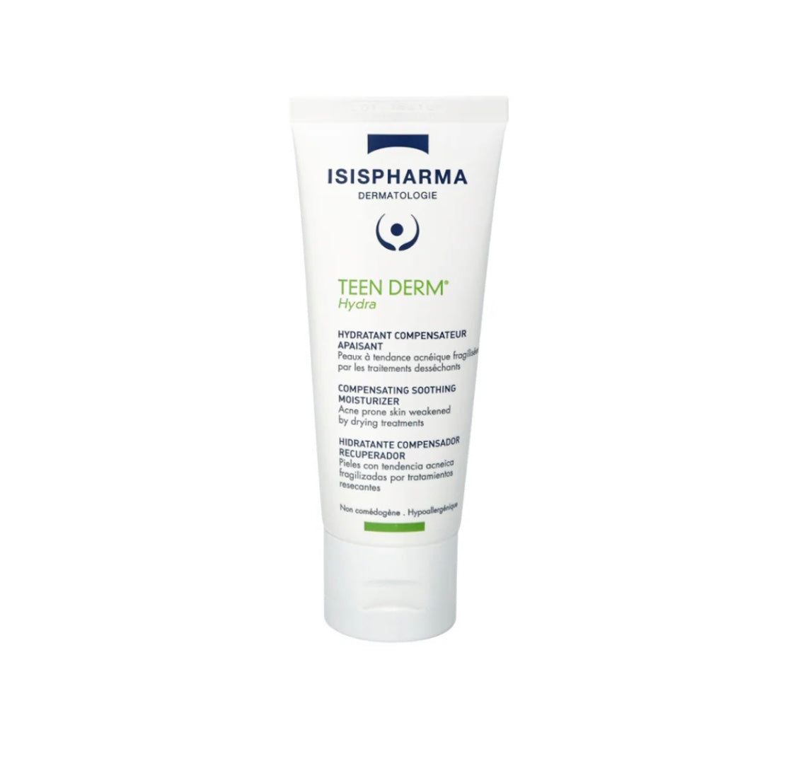 ISISPHARMA Teen Derm Hydra Soothing Care – Hydration for Acne-Prone Skin