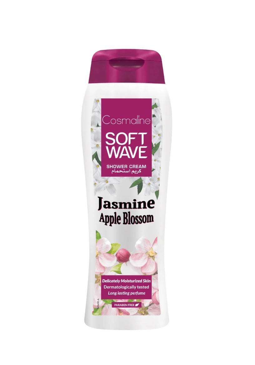 Cosmaline Soft Wave Jasmine Blossom Shower Cream 400ml