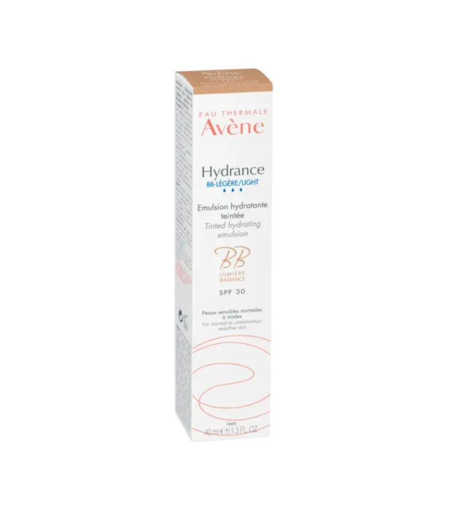 Avène BB Cream Light SPF 30 – Hydrating Tinted Moisturizer for Normal to Combination Skin