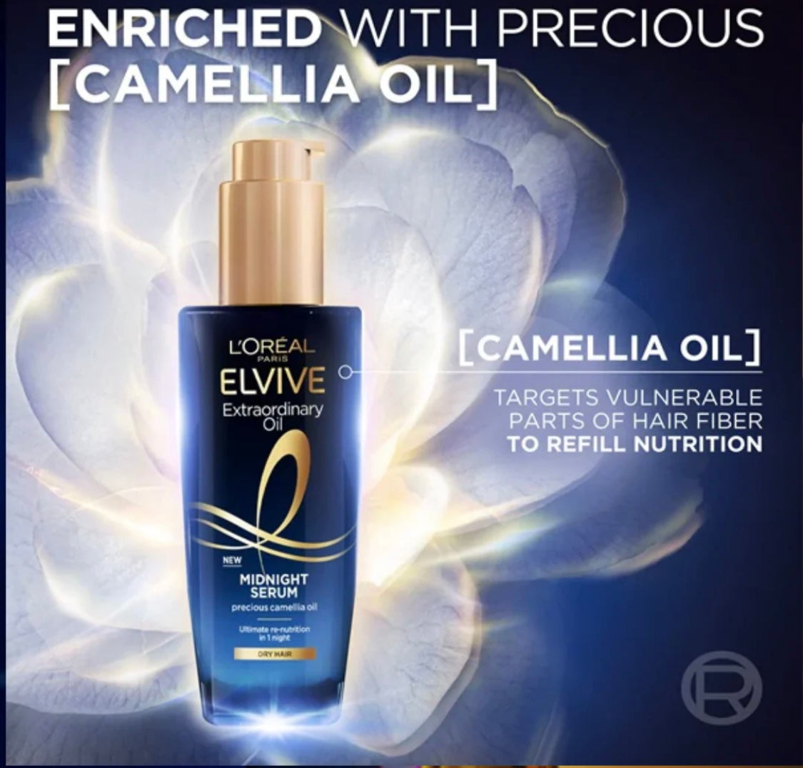 L’Oréal Paris Elvive Extraordinary Oil Midnight Serum-100ml
