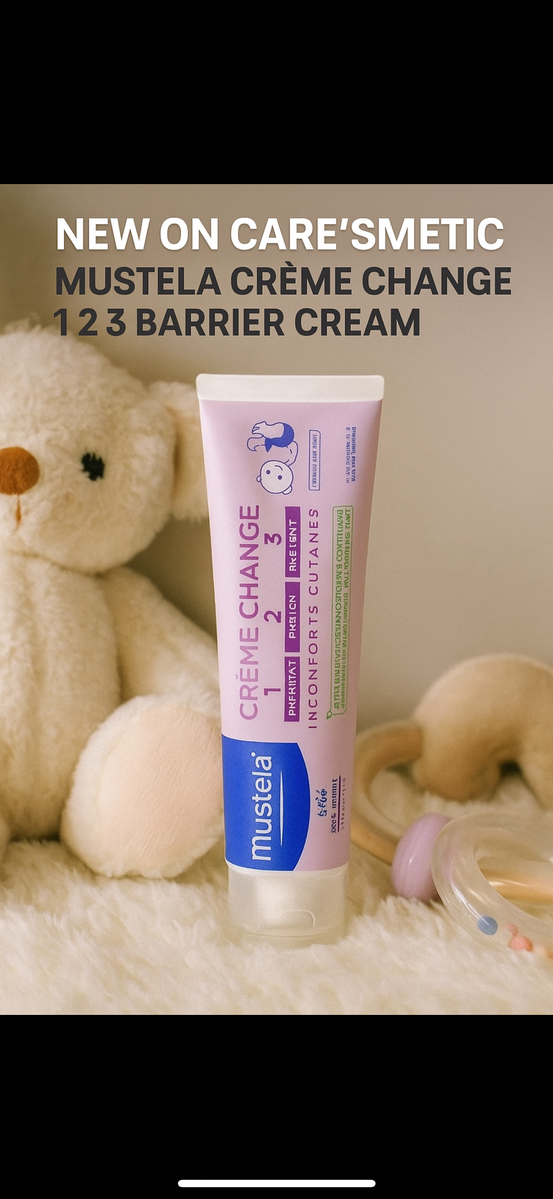 Mustela Diaper Change 123 Barrier Cream