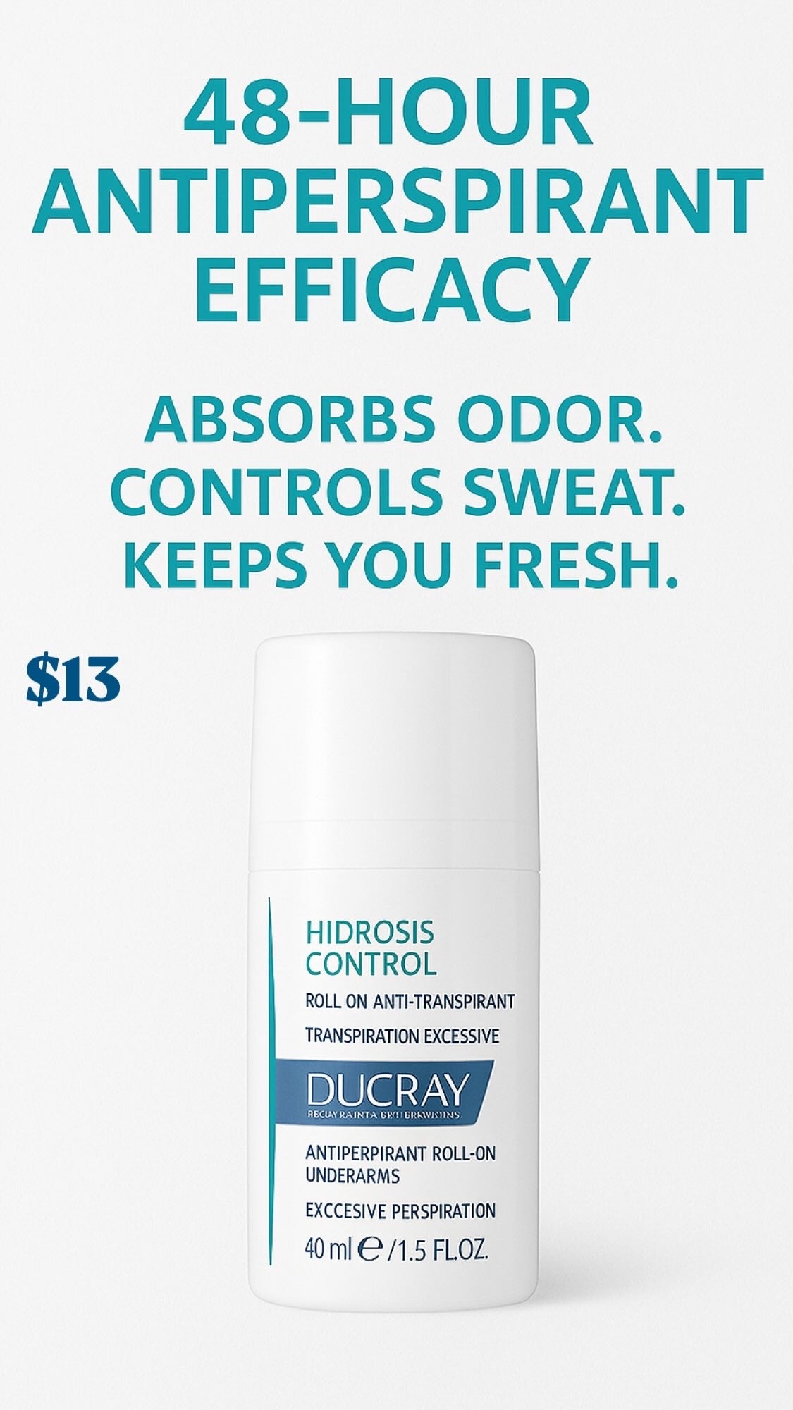 Ducray Hidrosis-Control Roll-on