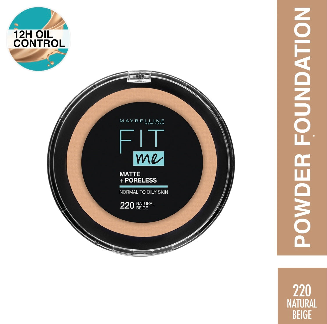 Maybelline Fit me- Perfect Matte Finish & Poreless Powder Lasting up to 16H