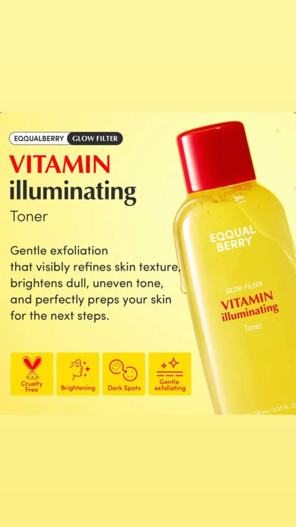 EqquelBerry Vitamin Illuminating Toner