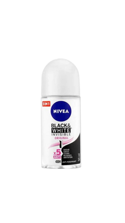 Nivea Black and White Invisible Original Roll on