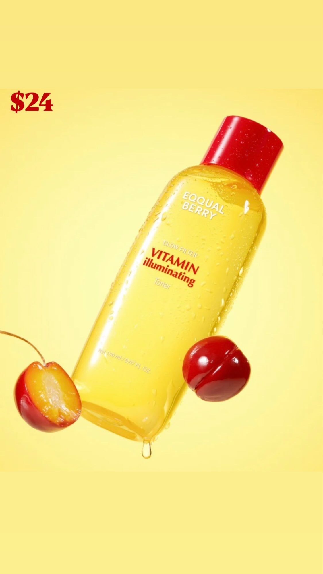 EqquelBerry Vitamin Illuminating Toner