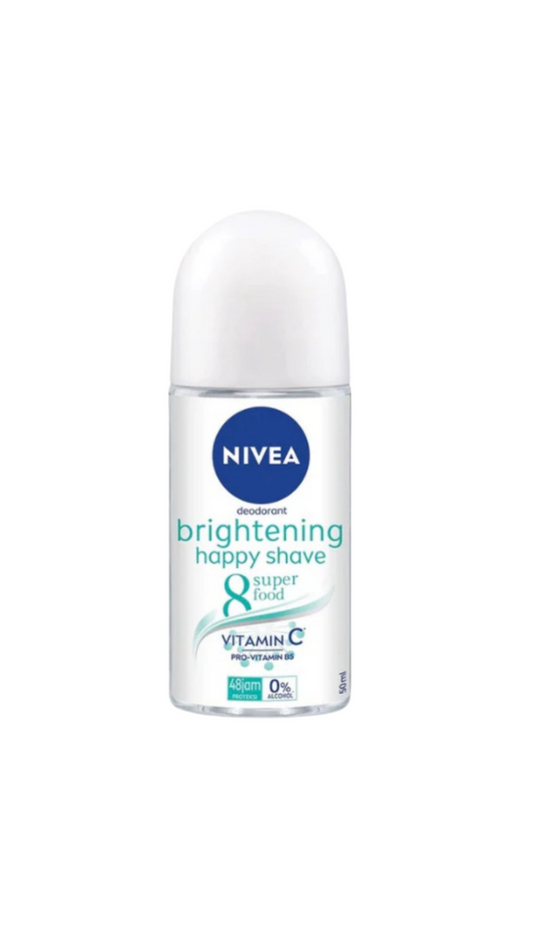 Nivea Brightening Happy Shave 8 Superfood Vitamin C Roll-On: