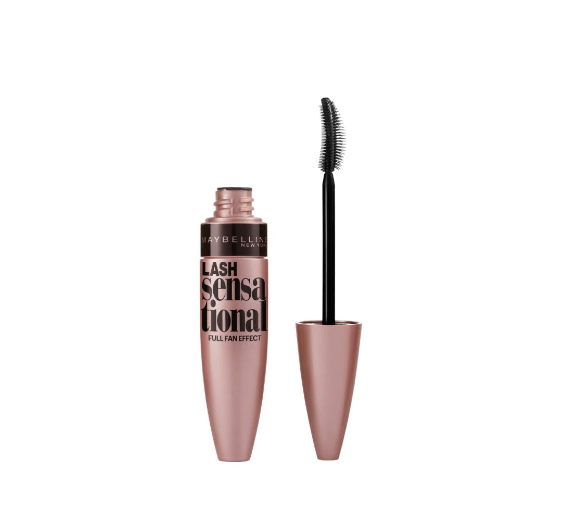 Maybelline Lash Sensational Washable Volumizing Full Fan Effect Black Mascara