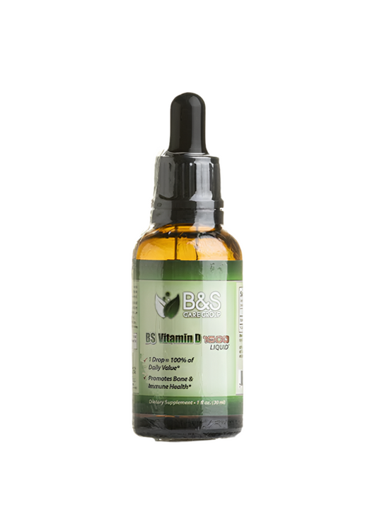 B&S Vitamin D1600 400I.U Liquid