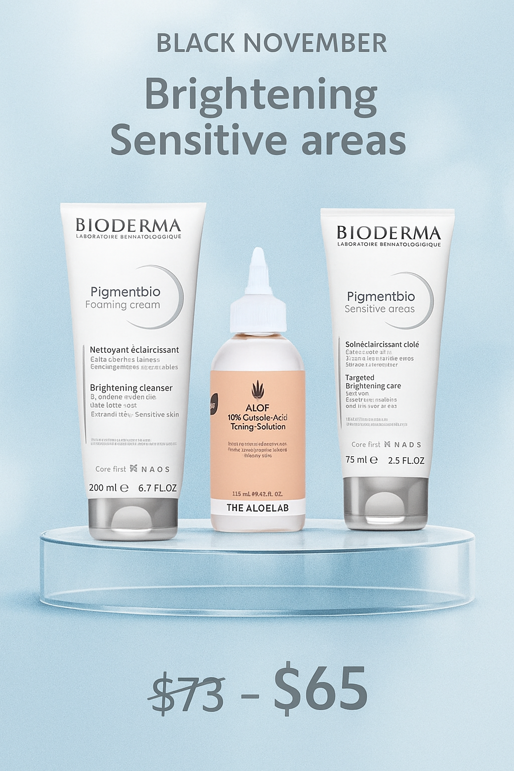 The Sensitive Area Brightening Package