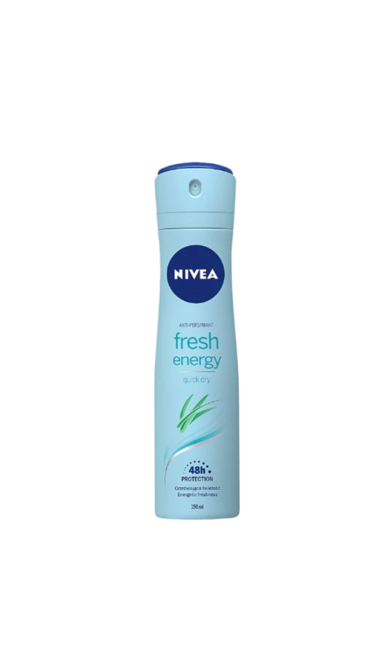 NIVEA Fresh Energy Quick Dry Deodorant Spray – 150 ml
