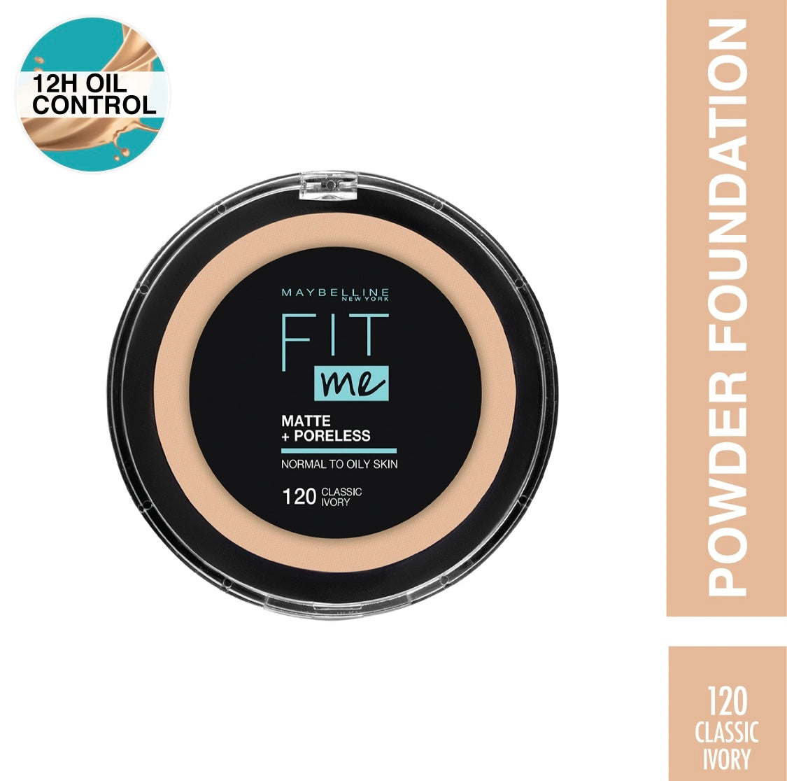 Maybelline Fit me- Perfect Matte Finish & Poreless Powder Lasting up to 16H