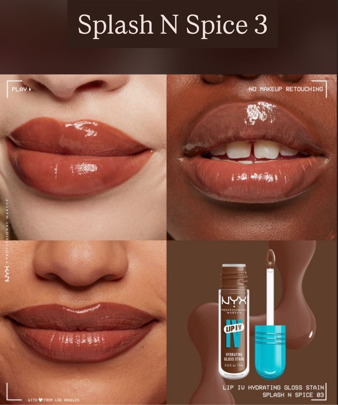 Nyx Lip IV Hydrating Gloss Stain