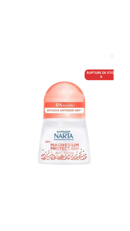 Narta Magnesium Protect 48H Deodorant Roll-On – 50 ml