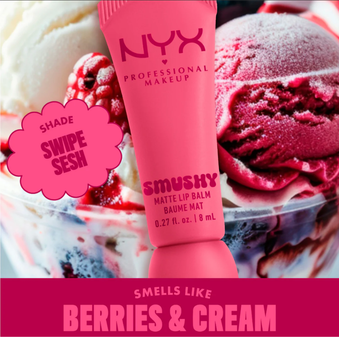 Nyx Smushky Matte Lip Balm