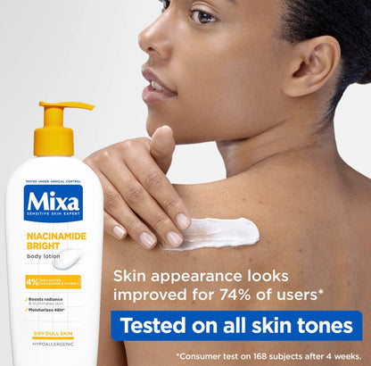 Mixa Niacinamide Bright Body Lotion for Dry & Dull Skin
