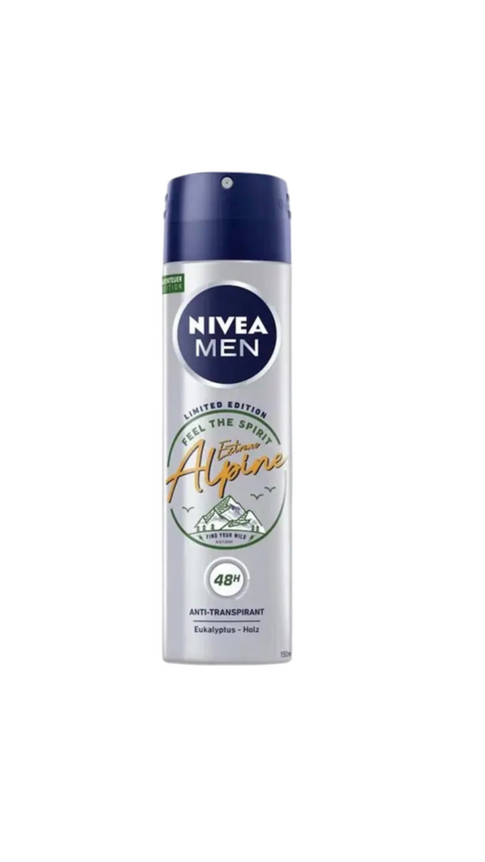 NIVEA Men Extreme Alpine Body Spray – Up to 48 Hours Protection
