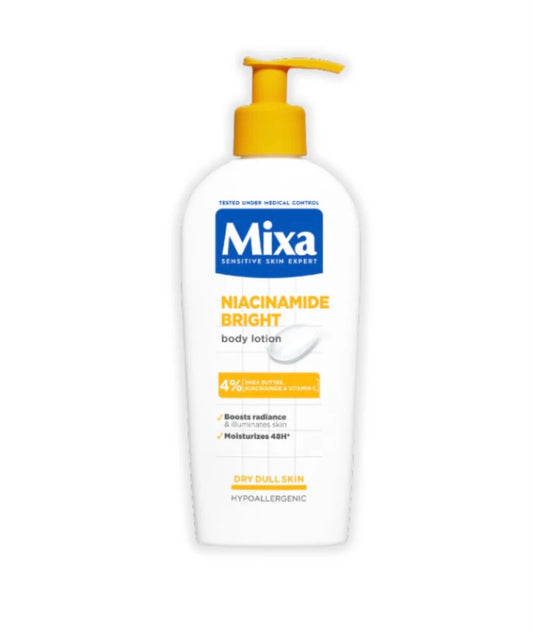 Mixa Niacinamide Bright Body Lotion for Dry & Dull Skin