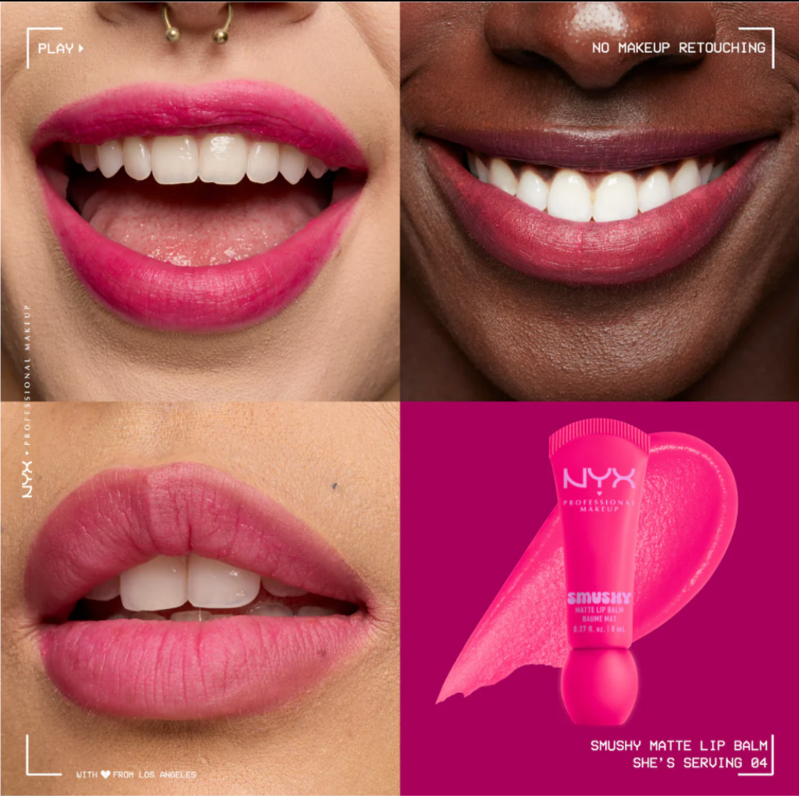 Nyx Smushky Matte Lip Balm