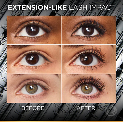 L’Oréal Paris Telescopic Extensionist Mascara 24H Long-lasting curl, Volume, & Exceptional Eyelashes