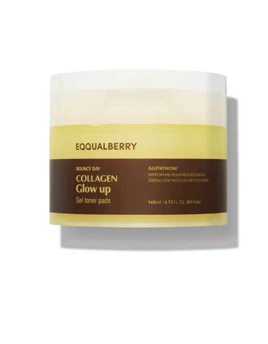 Collagen Glow Up Gel Toner Pads