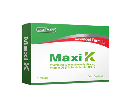 Green Made – Maxi K (Vitamin K2 + D3 Supplement)