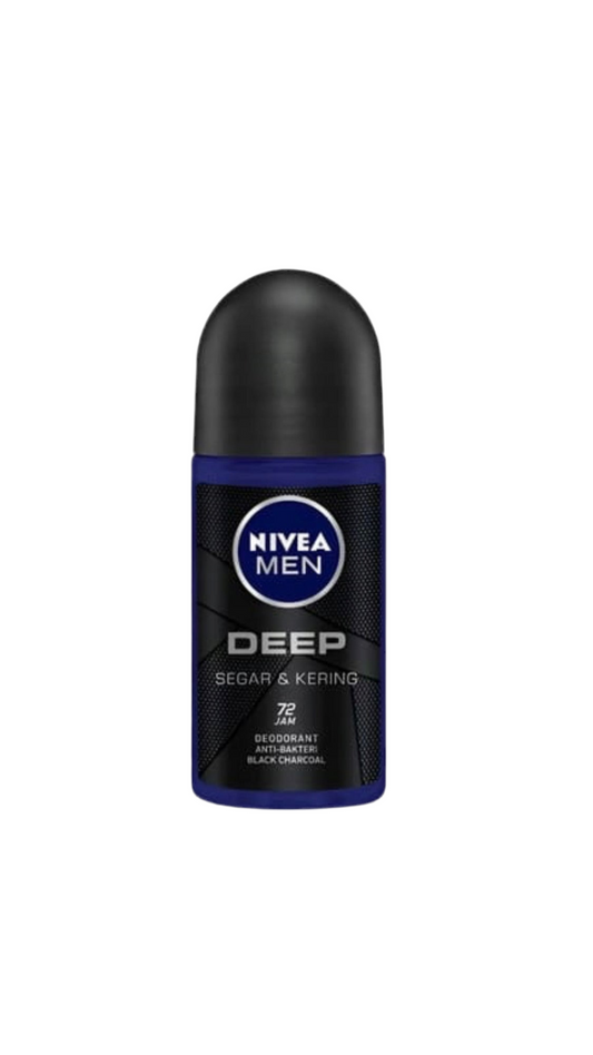 Nivea Men Deep Segar & Kering 72h Protection Roll on