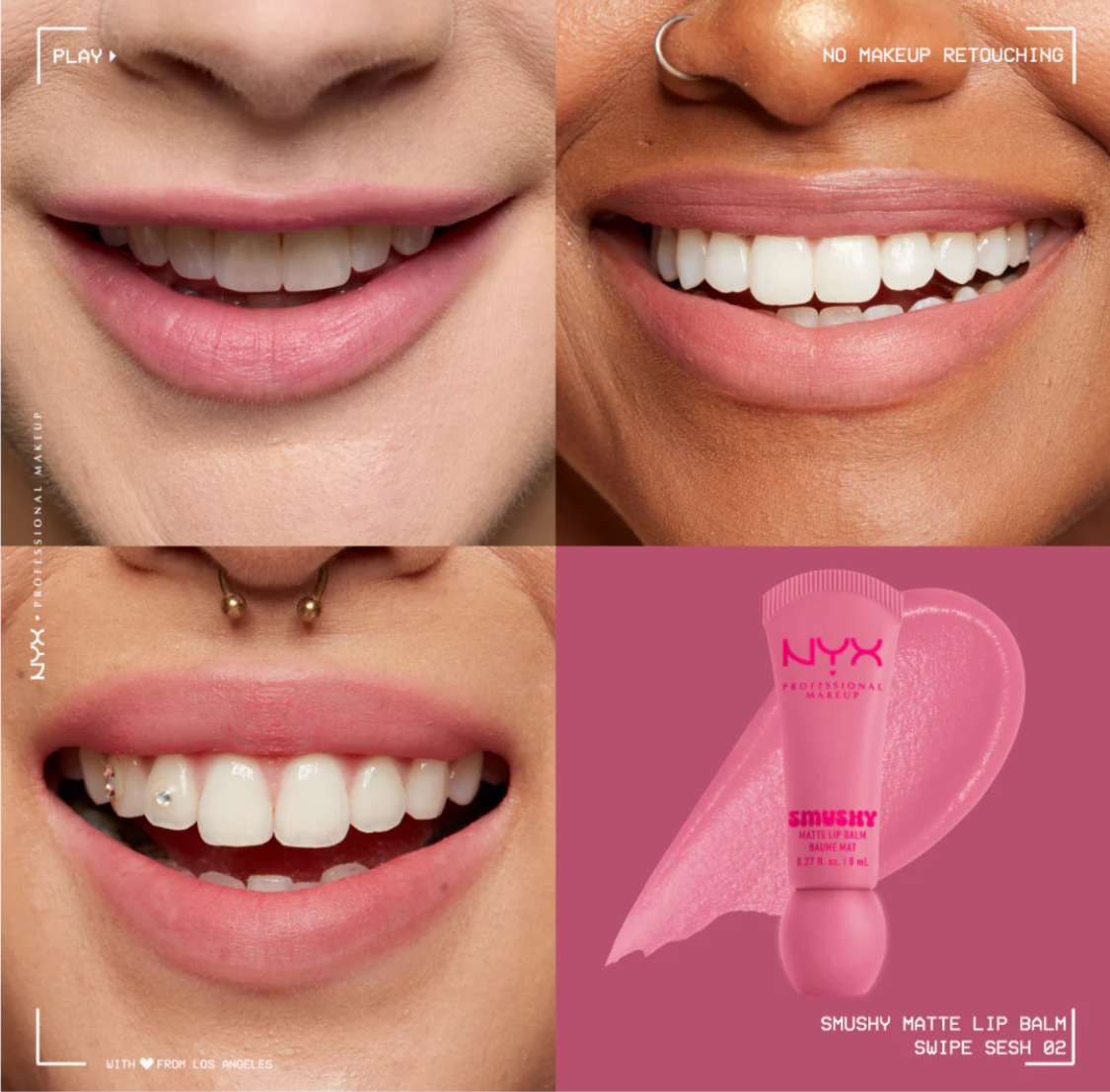 Nyx Smushky Matte Lip Balm