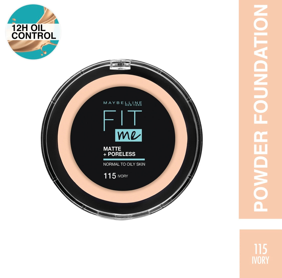Maybelline Fit me- Perfect Matte Finish & Poreless Powder Lasting up to 16H