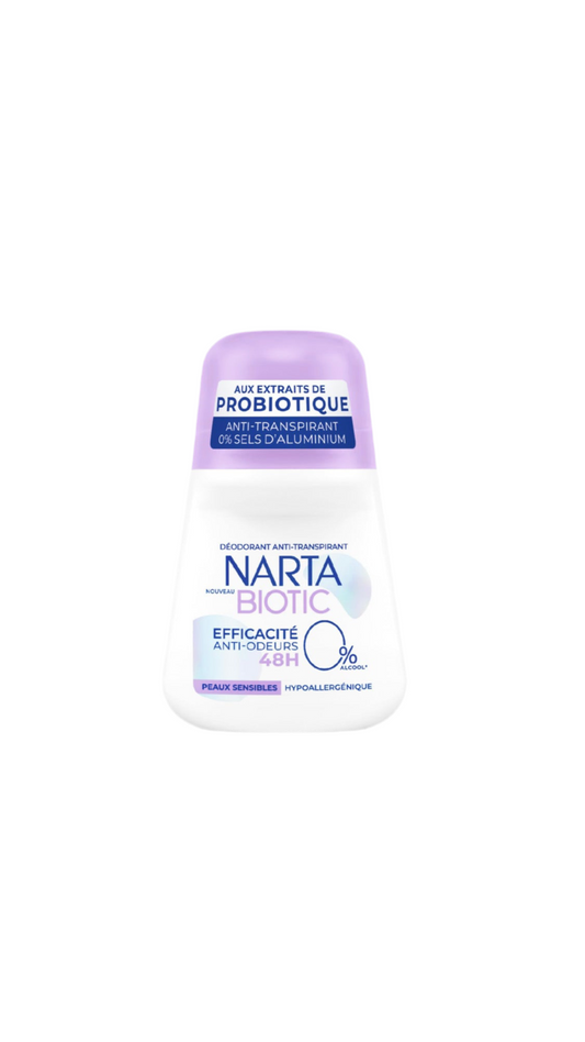 Narta Biotic Invisible Roll-On – 50 ml