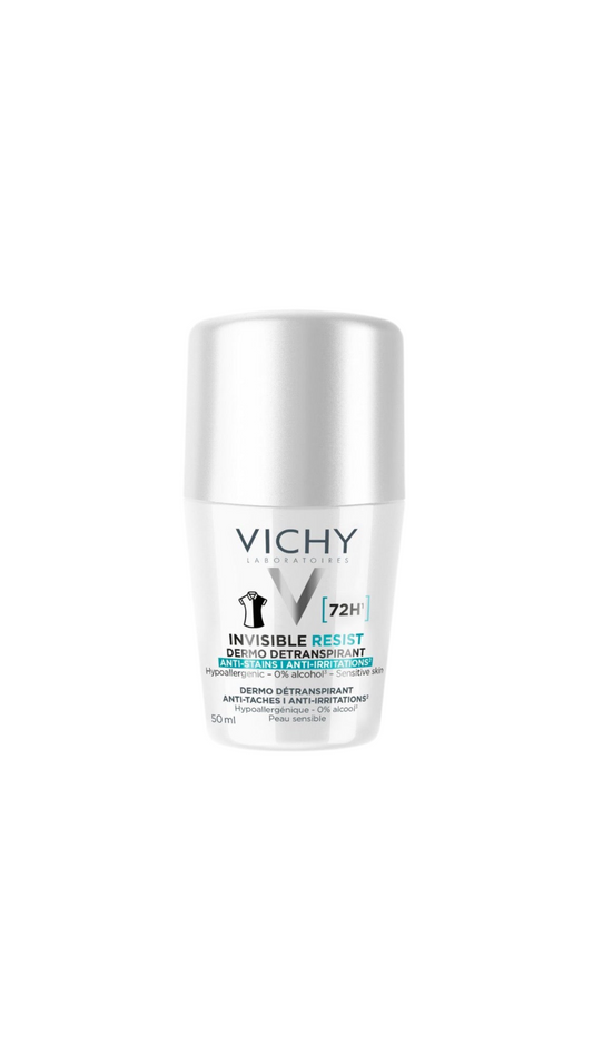 Vichy Invisible Resist Dermo Anti-Perspirant 72H Roll-on