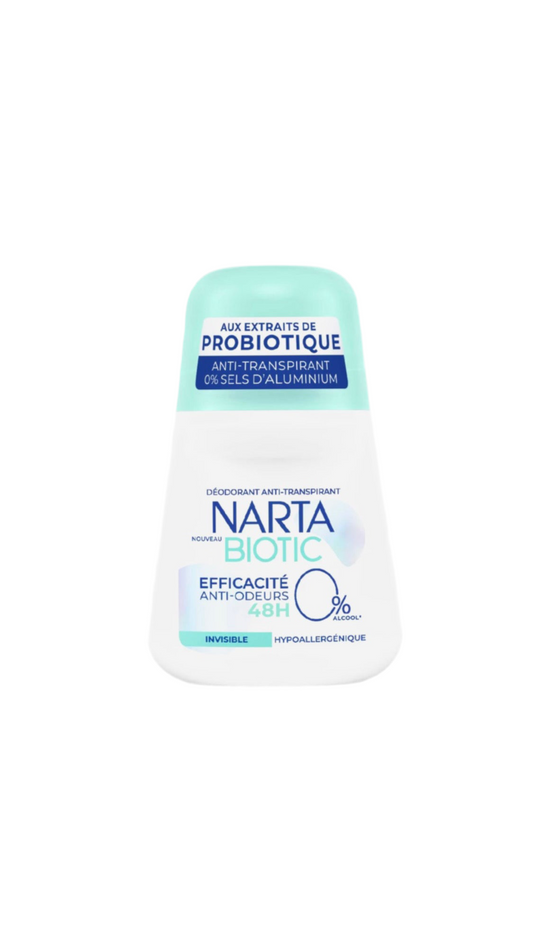 Narta Biotic Invisible Roll-On – 50 ml
