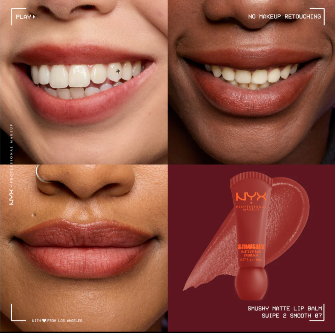 Nyx Smushky Matte Lip Balm