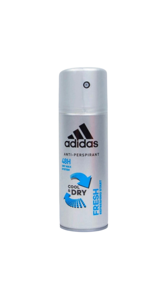 Adidas Cool & Dry Fresh Refreshing Start Body Spray Deodorant (48H Endurance)