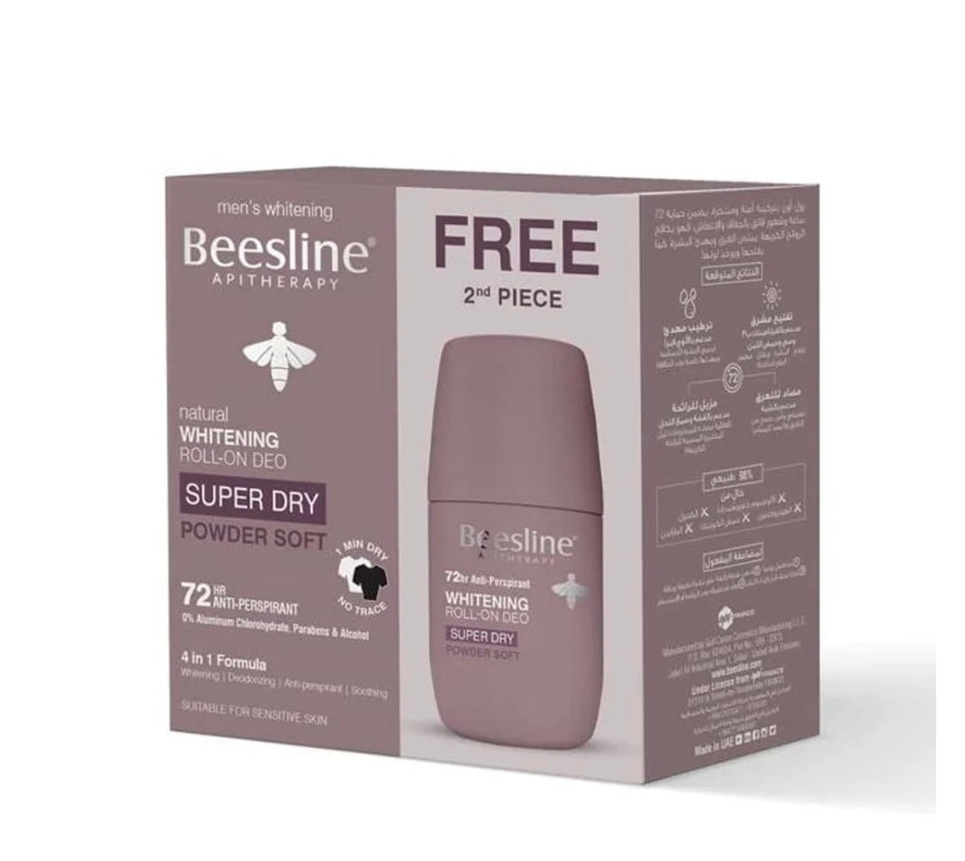 Beesline Powder soft roll on Duo 1+1 free