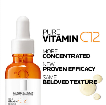 La Roche Posay 12% Pure Vitamin C Anti-aging Face Serum for All Skin Types 30ml