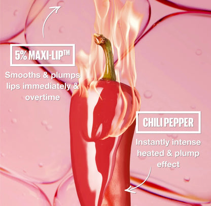 Maybelline Newyork Lifter Plump Lip Plumping Gloss with Chili Pepper & 5% Maxi-Lip