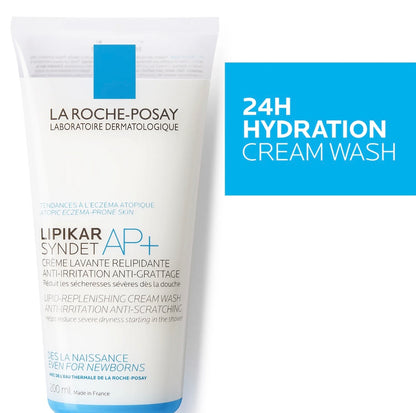 La Roche Posay Lipikar Syndet AP+ Body Wash for Eczema Prone Skin