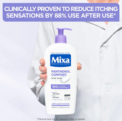 Mixa Panthenol Comfort Body Balm for Dry, Atopy Prone Skin & Eczema