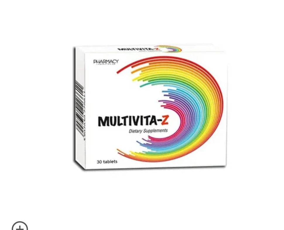 Pharmacy Laboratories Multivita-Z Dietary Supplement - 30 Tablets