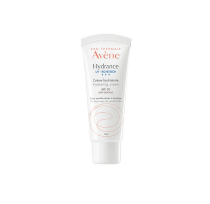 Avène Hydrance Riche SPF 30 – Moisturizer for Dry & Sensitive Skin with Sun Protection