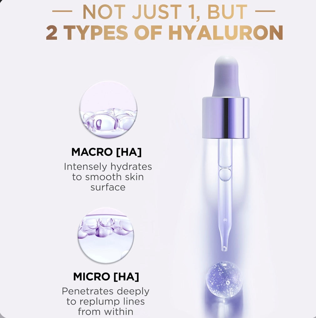 L’Oréal Paris Revitalift 1.5% Hyaluronic Acid Serum – Hydrating & Plumping Face Serum