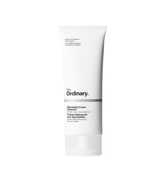 The Ordinary Glycolipid Cream Cleanser – Gentle Makeup Removing Cleanser for Dry & Sensitive Skin