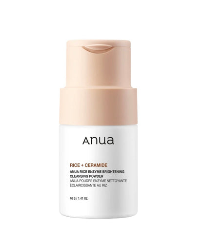 Anua Rice Enzyme Brightening Cleansing Powder – Gentle Exfoliating & Glow Boosting Cleanser